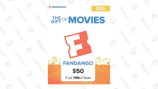 Send Your Friends to the Movies With $10 Off a Fandango Gift Card